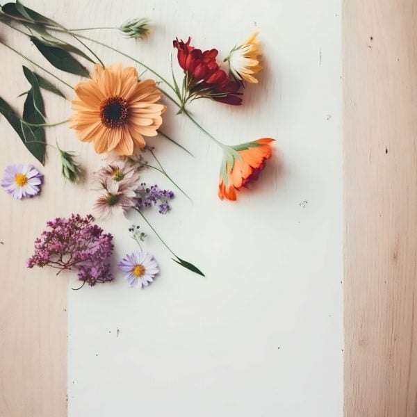 How to Press Flowers