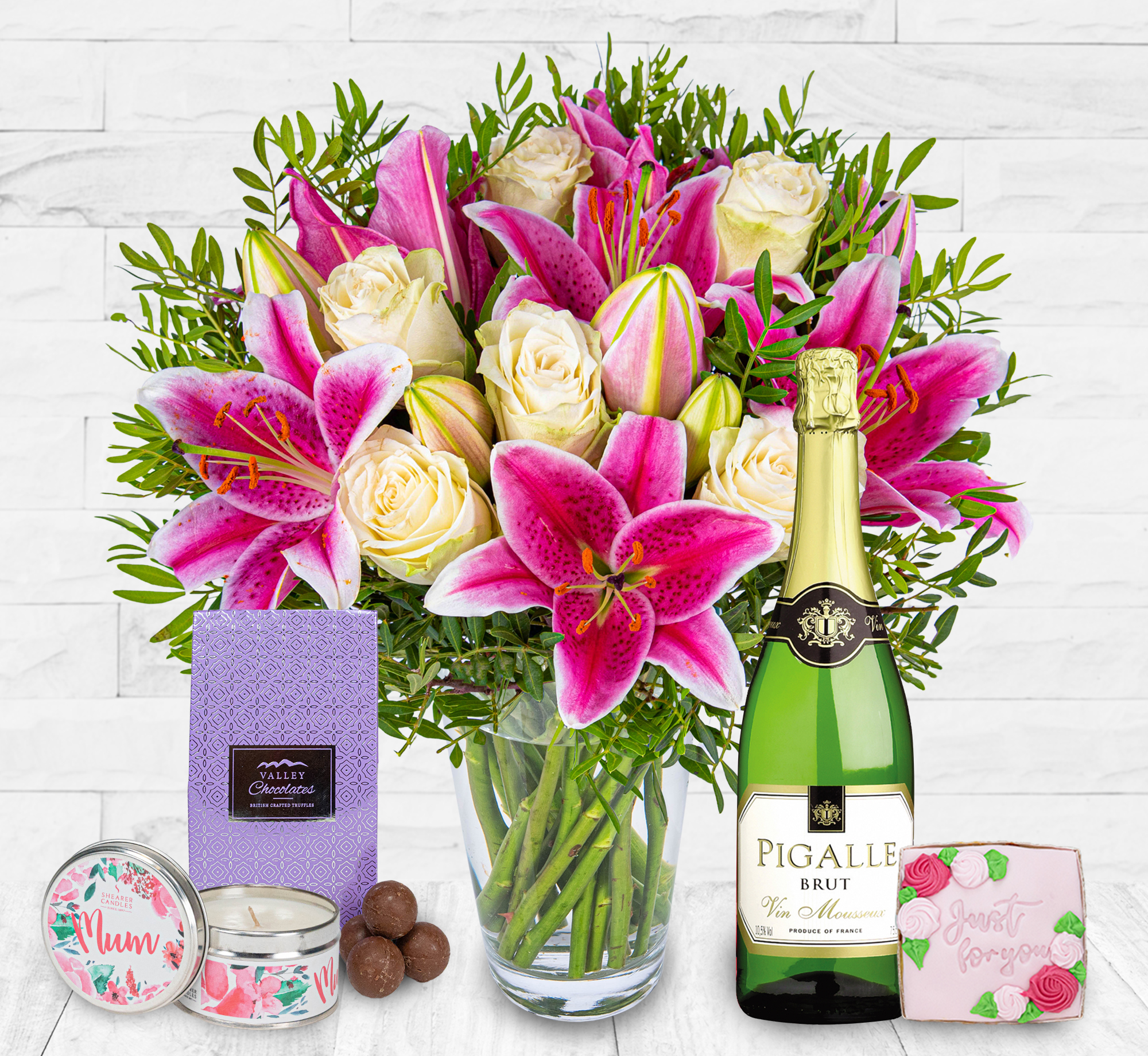 Classic Roses and Lilies Complete Gift