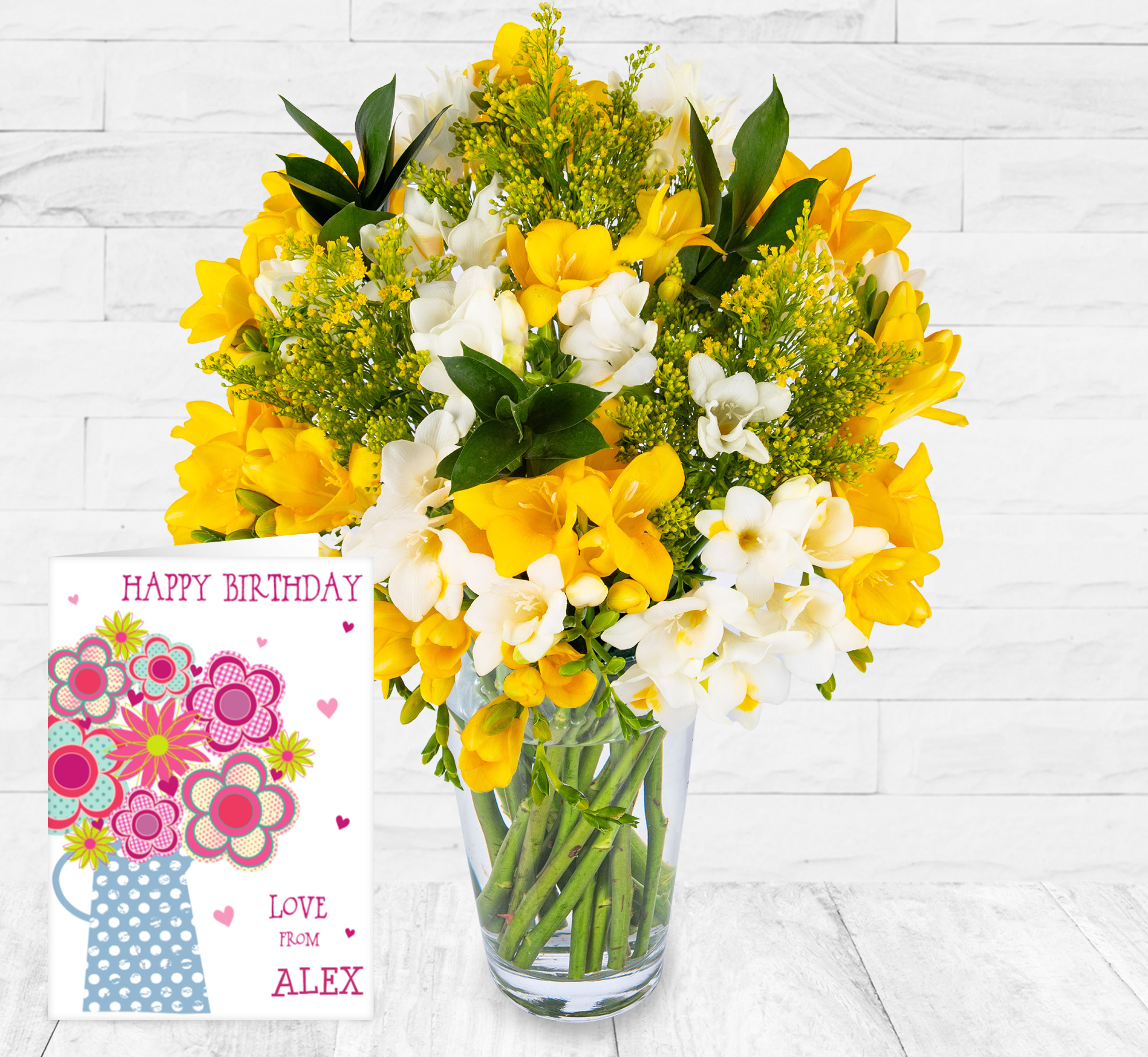 Fabulous Freesia & Card