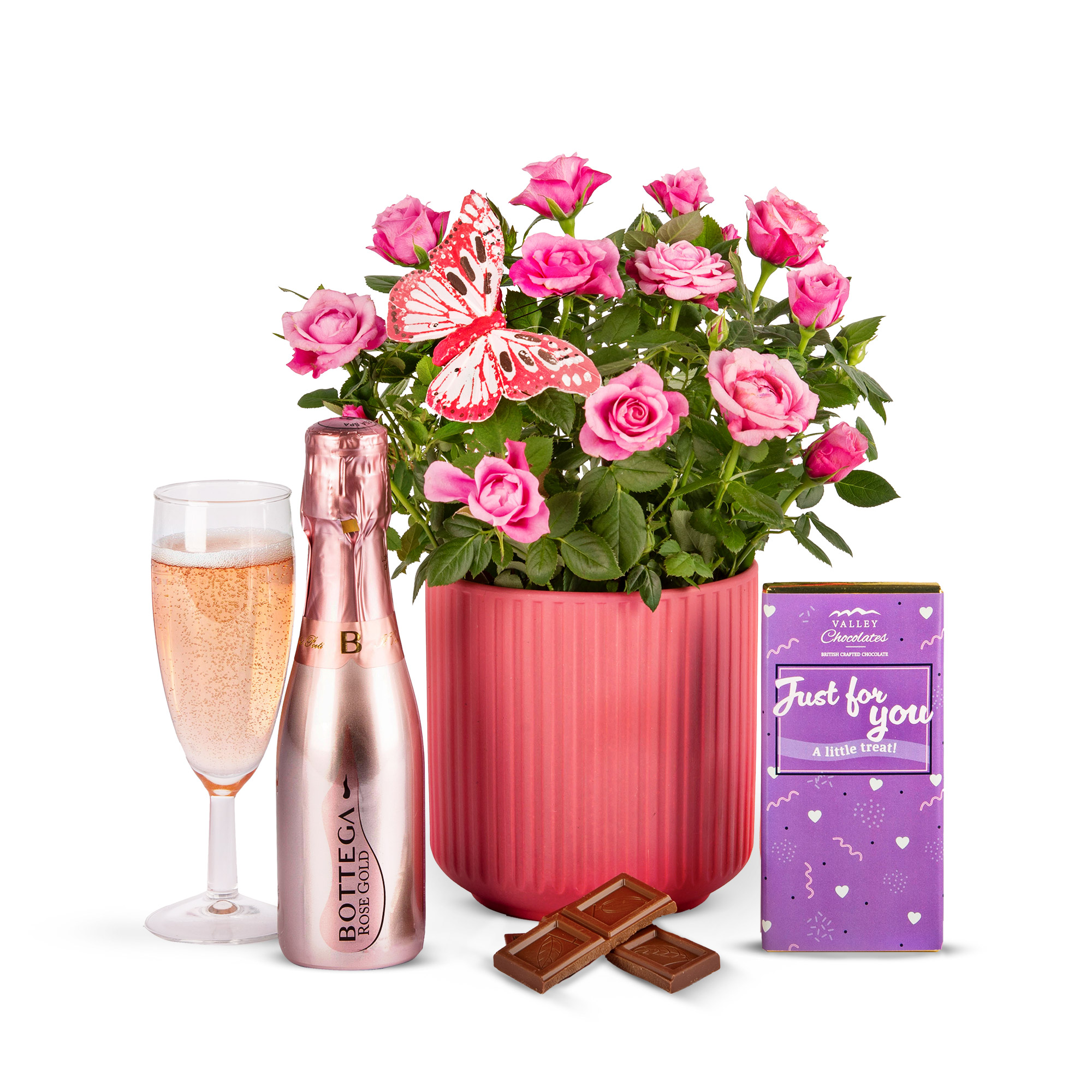 Rose and Bottega Basket