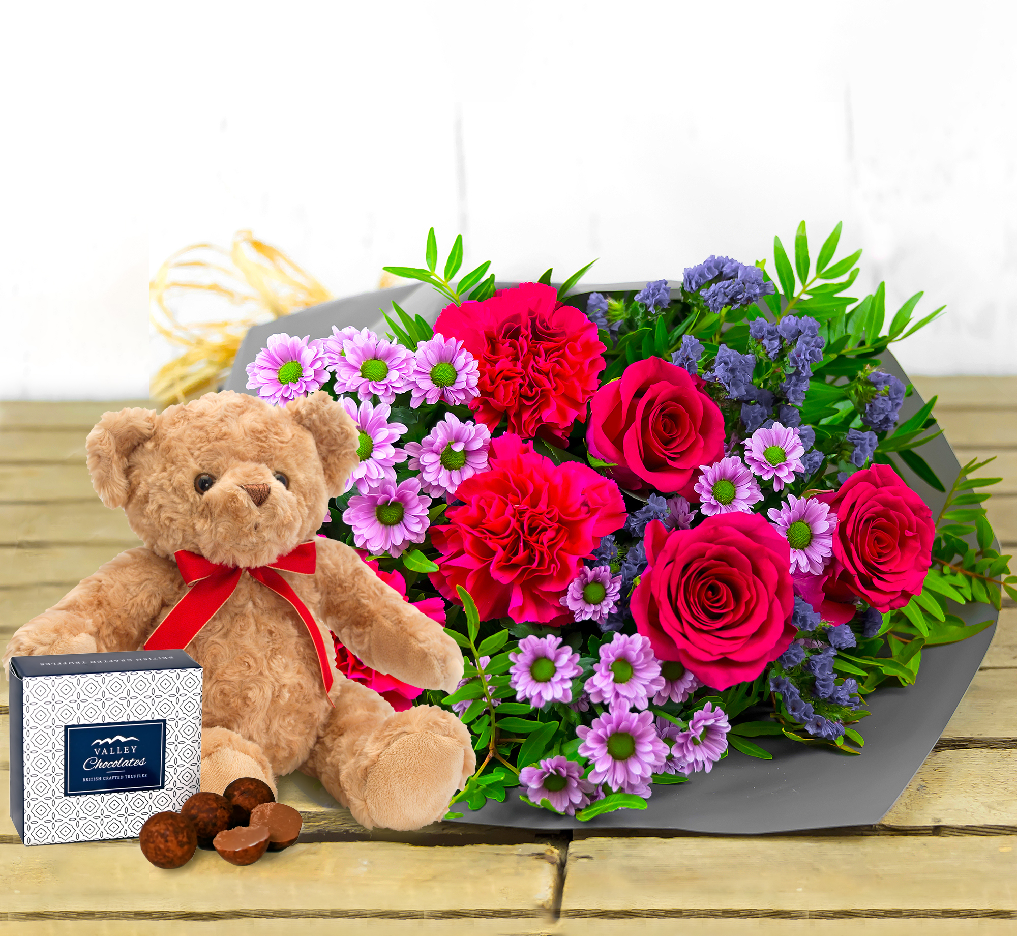 Best Wishes Bundle 123 Flowers