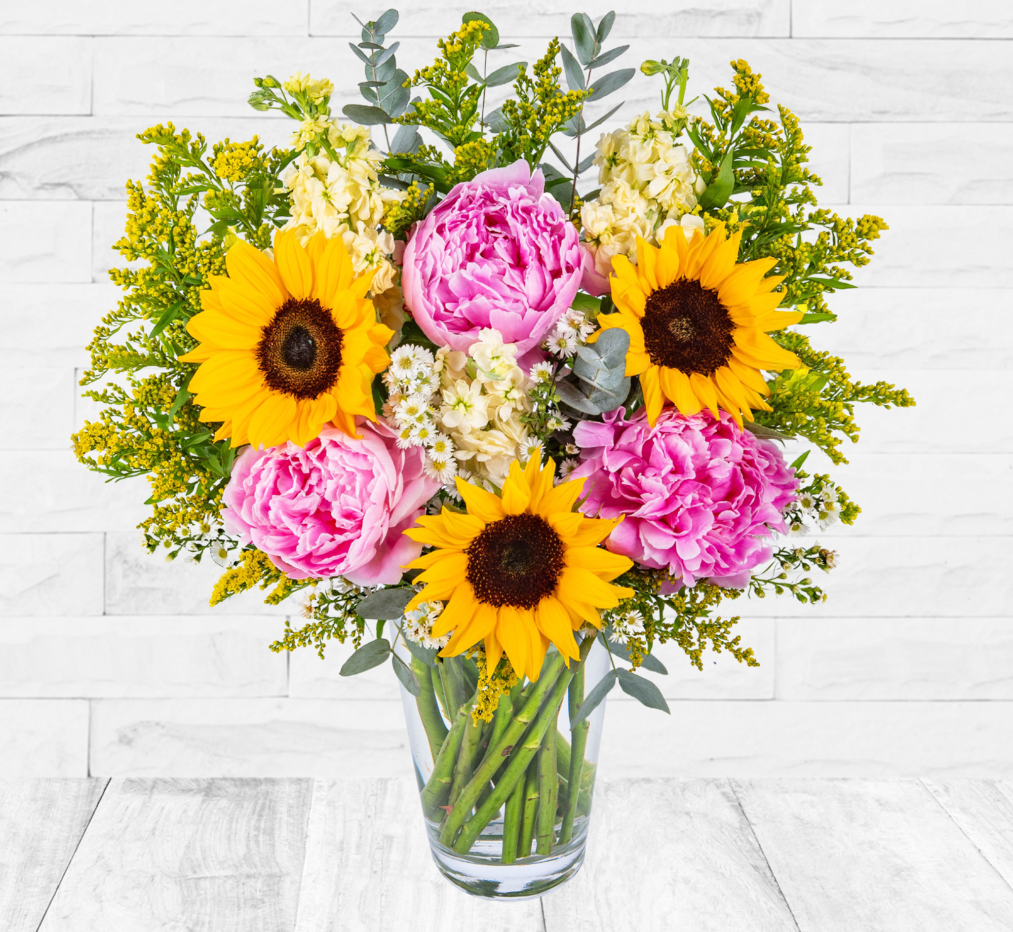 Sunflowers & Peonies