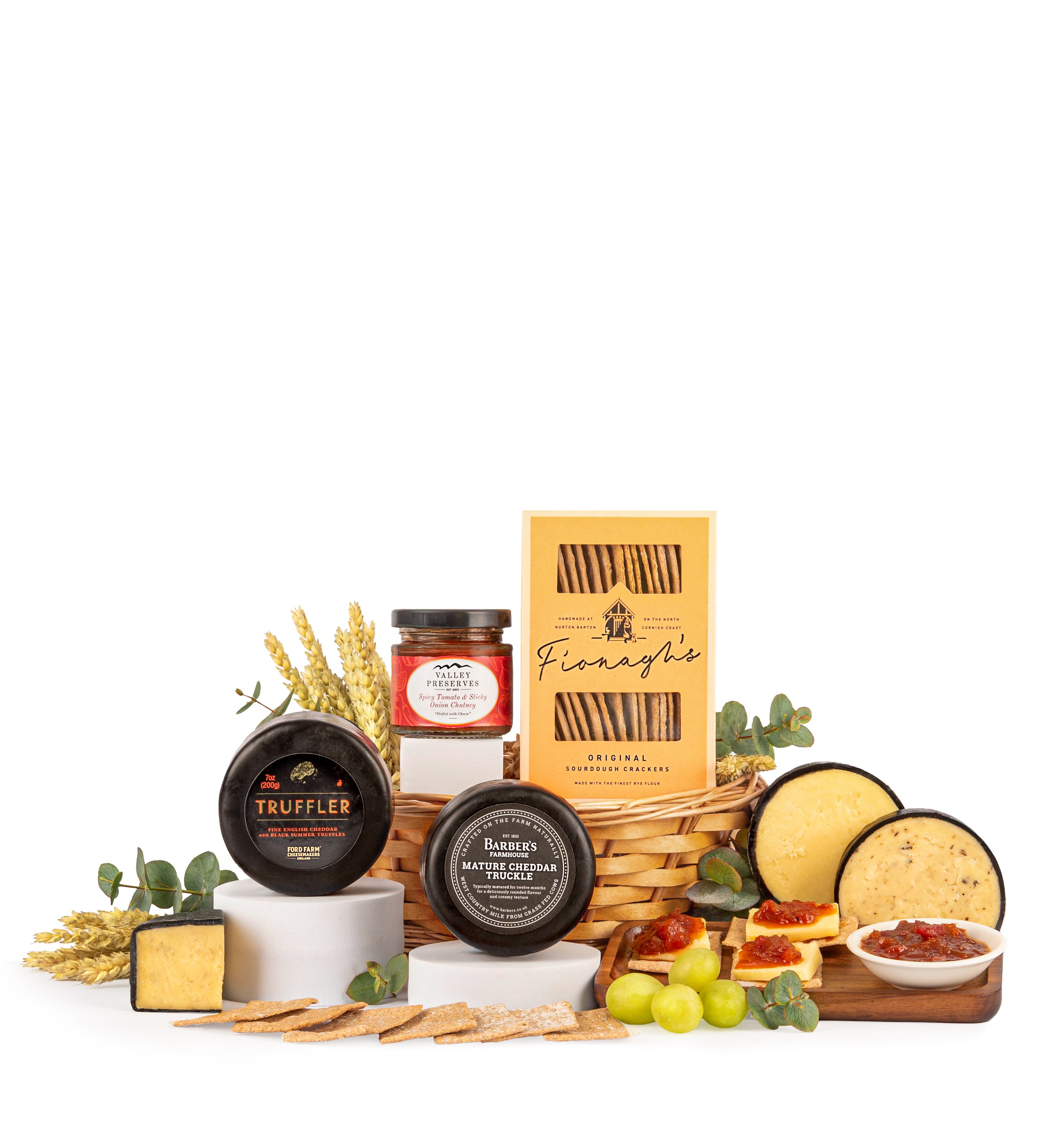 Rustic Cheese Selection