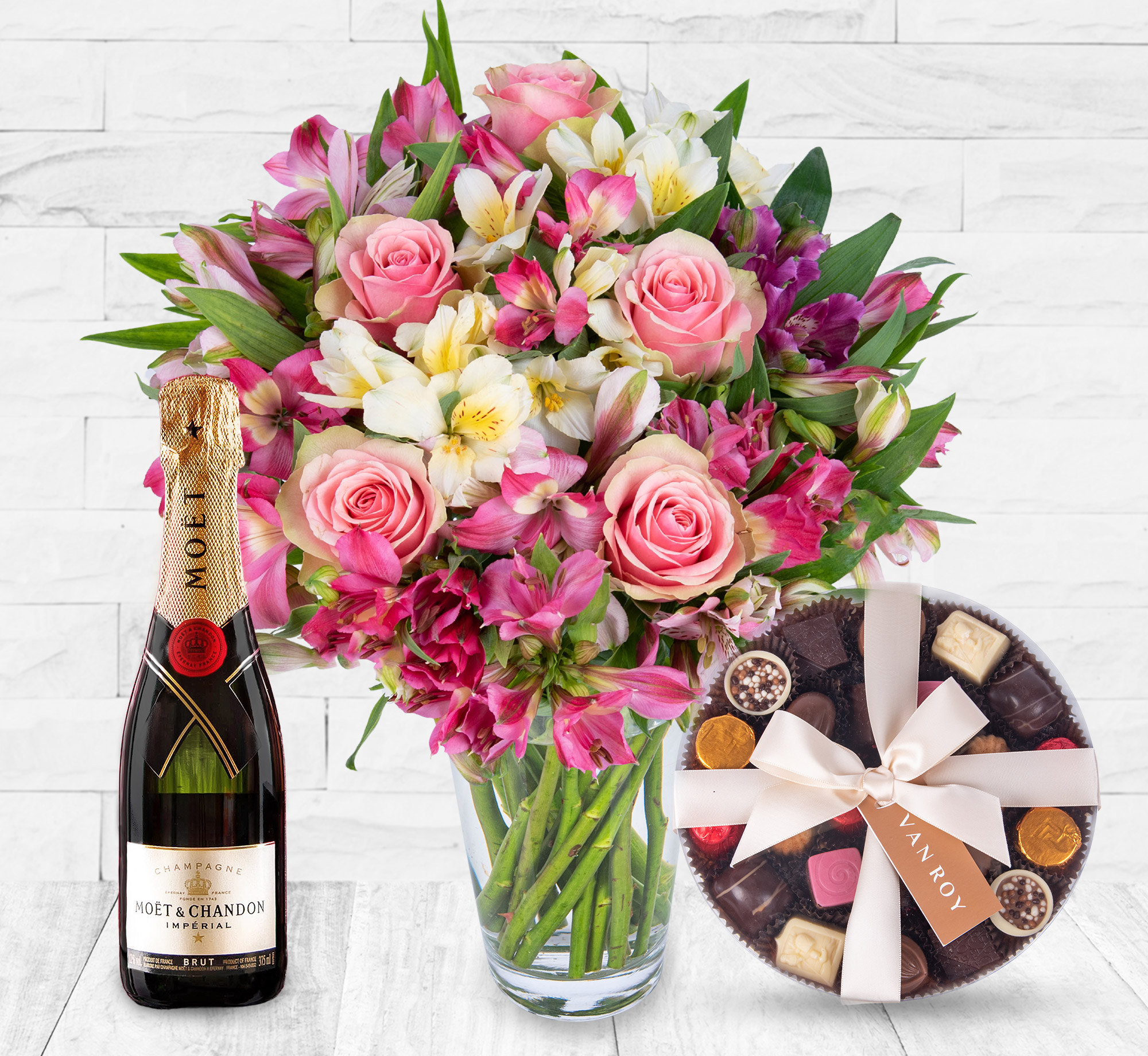 Peruvian Lily & Rose Elegance Gift