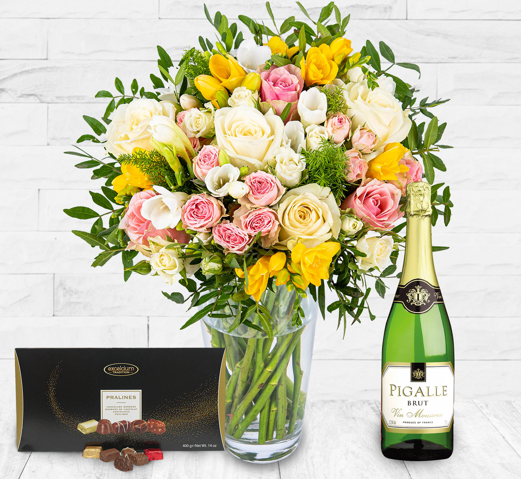 Rose and Freesia Lux Collection