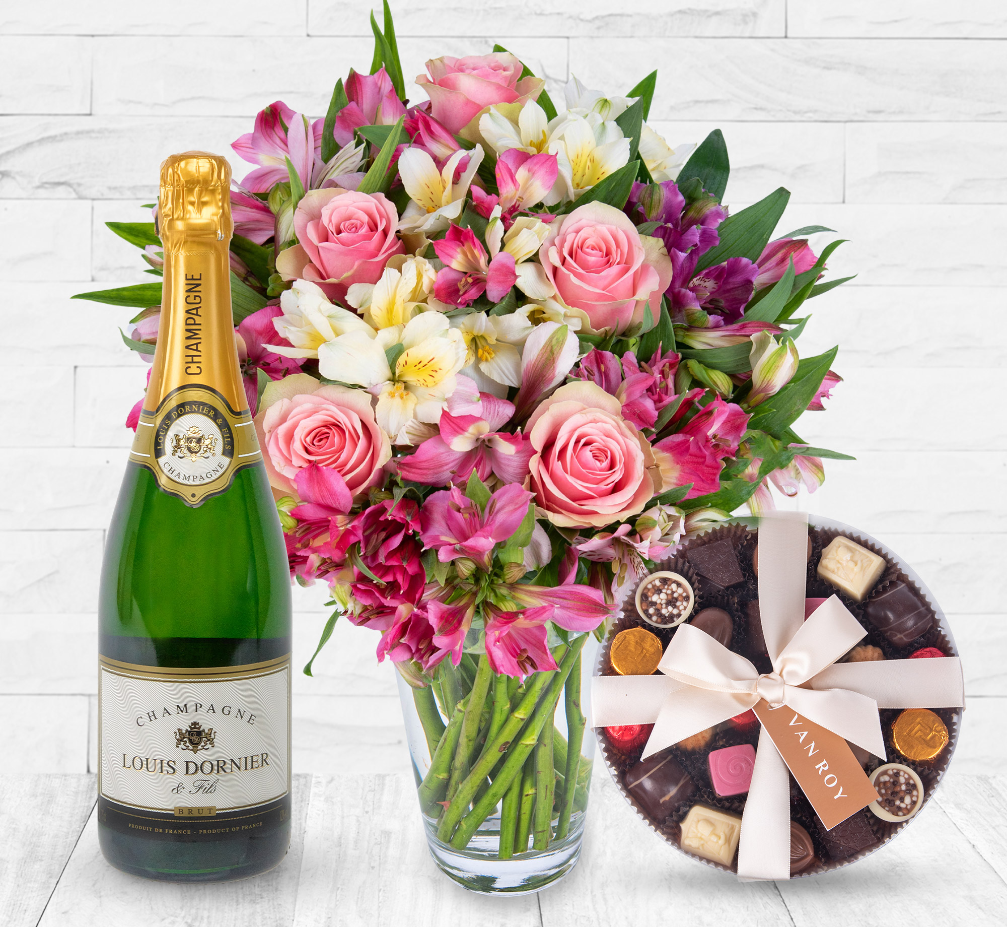 Peruvian Lily & Rose Luxury