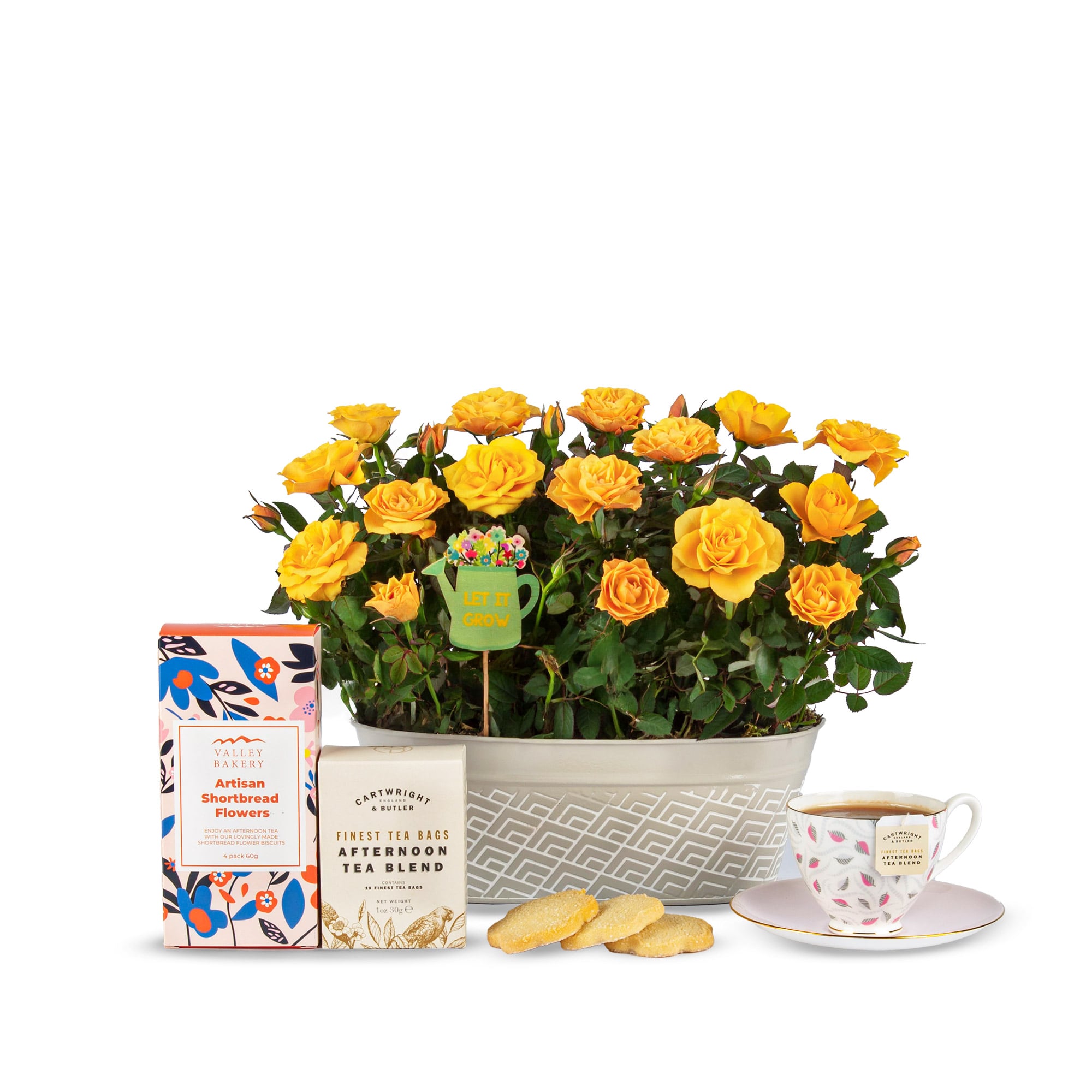 Biscuits & Rose Gift