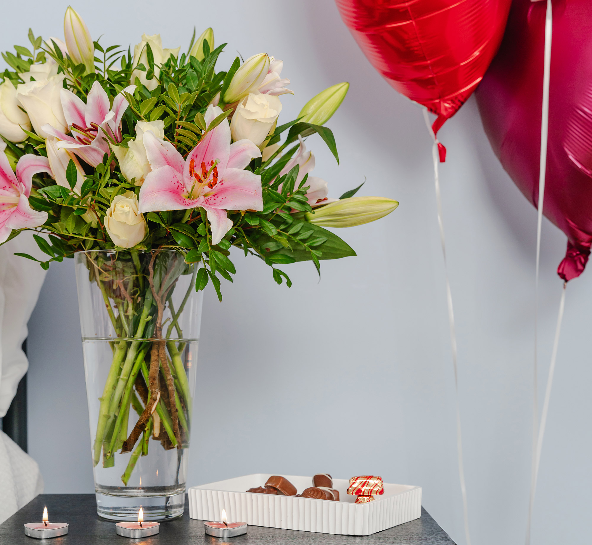 Classic Roses and Lilies 123 Flowers