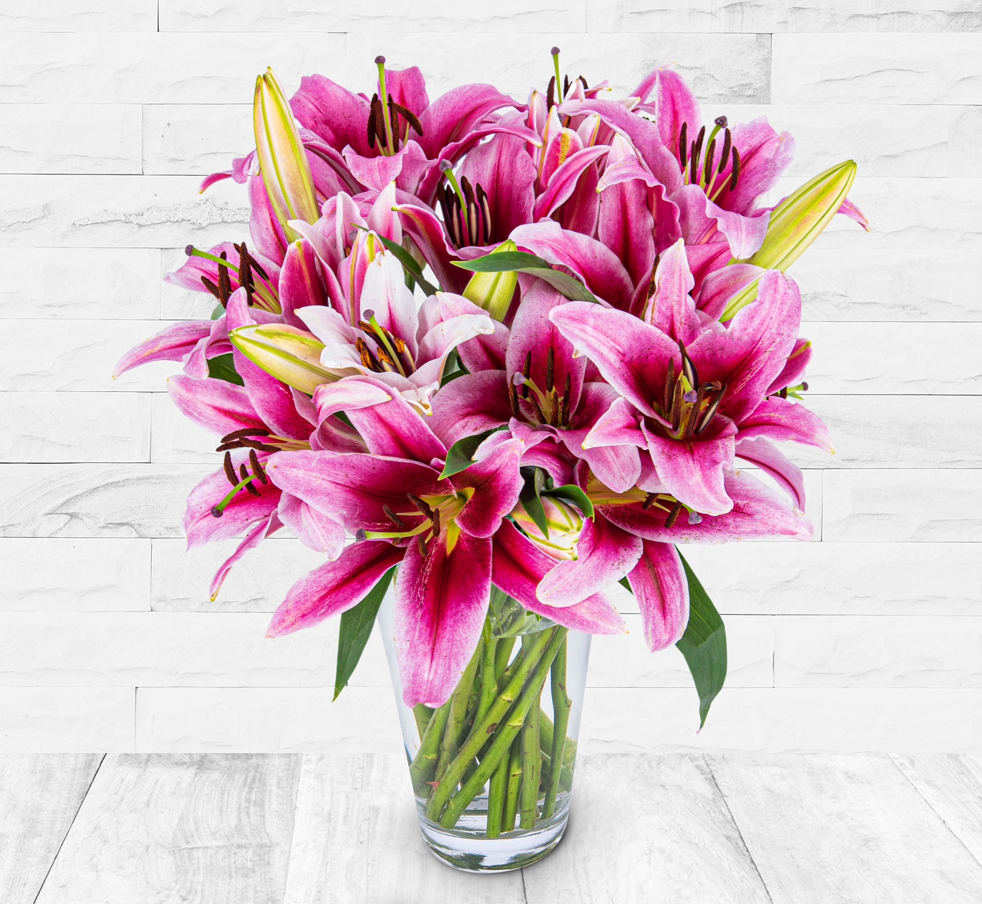 Luxury Pink Lilies