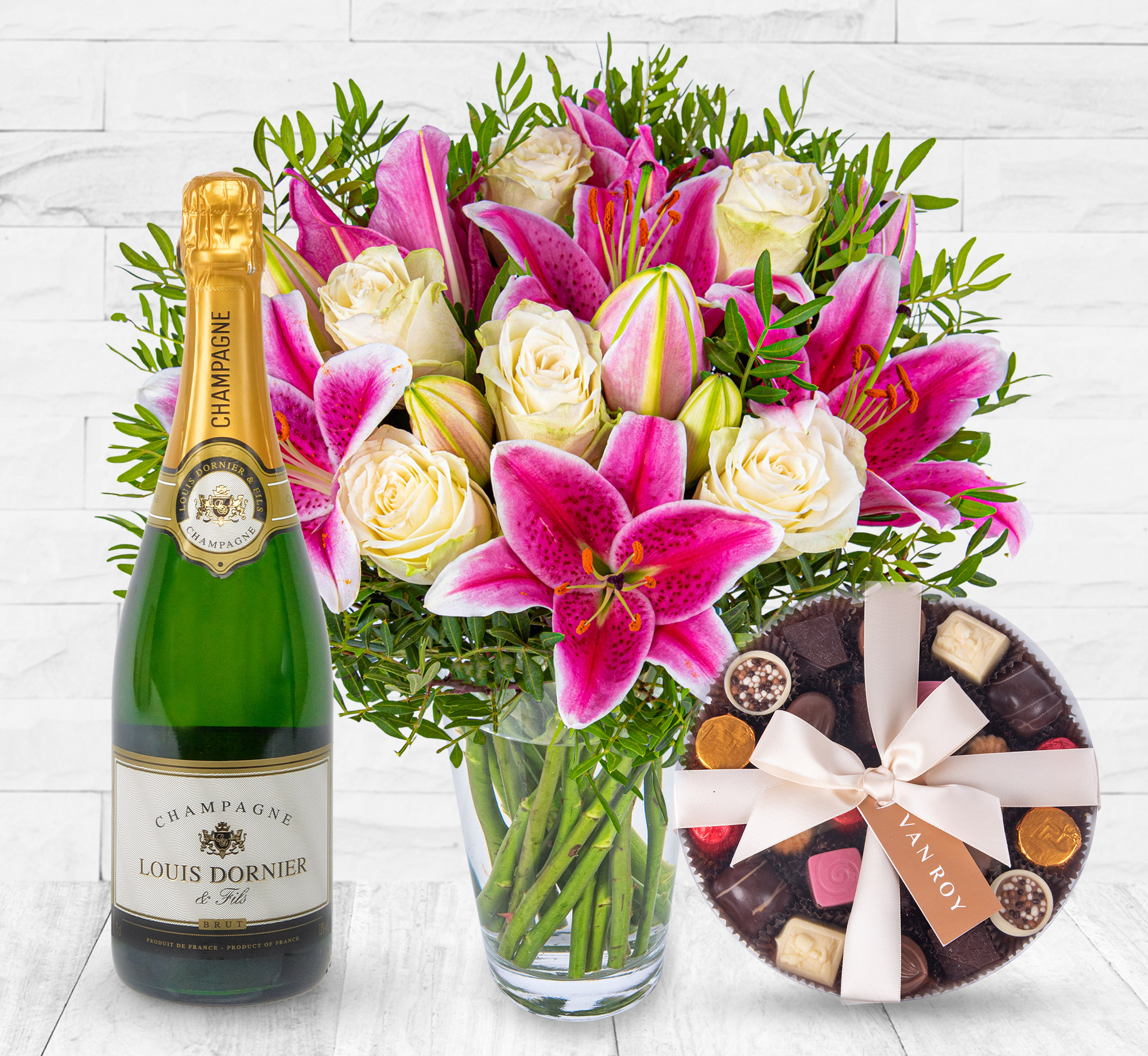 Classic Roses and Lilies Luxury