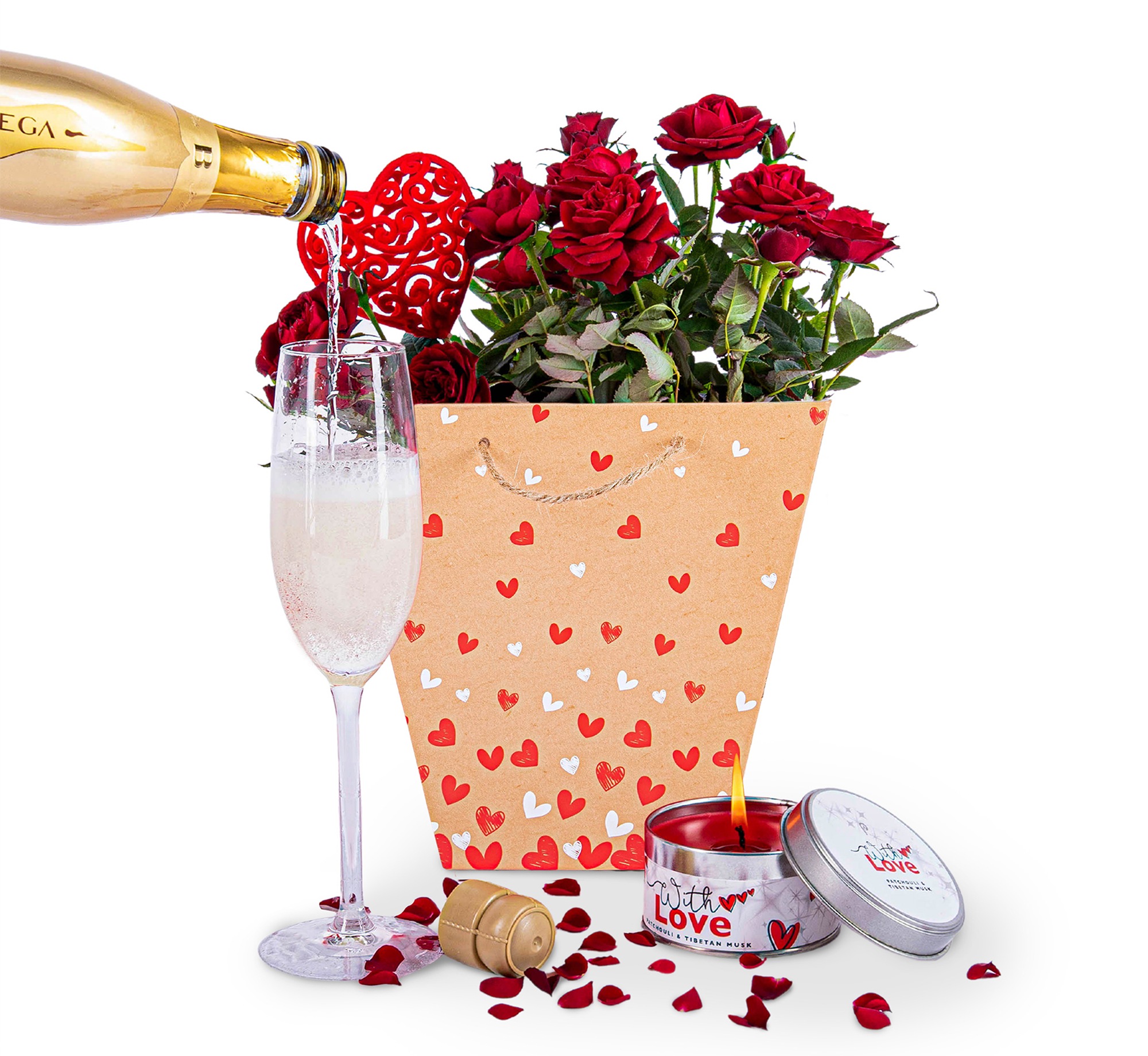 Roses and Bubbly