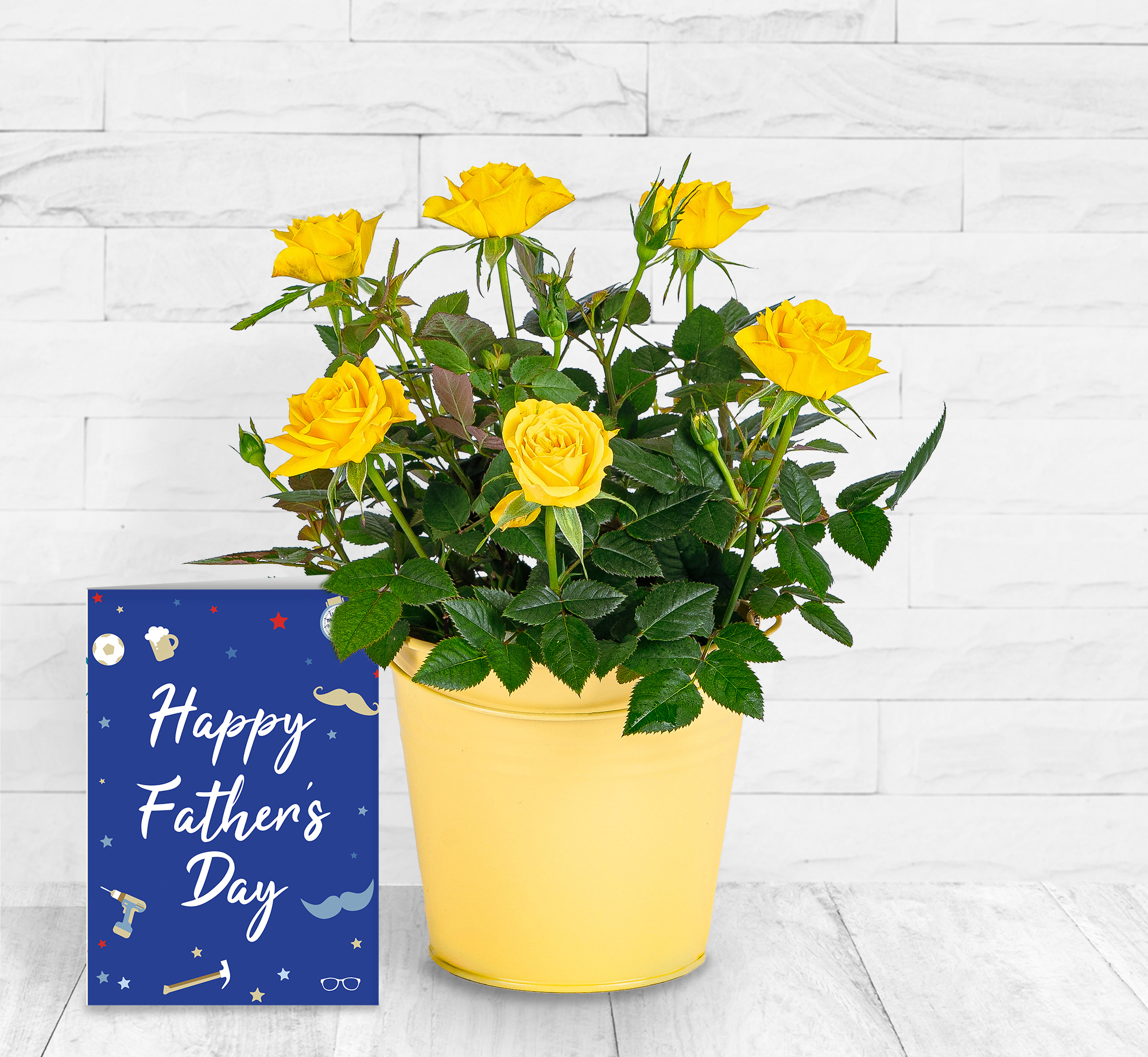 Lovely Lemon Rose & Card