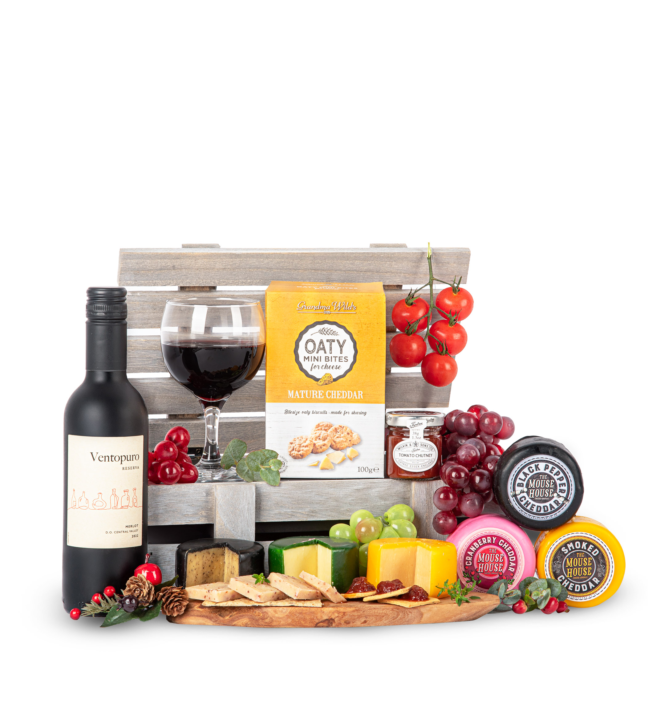 Cheese and Wine Selection